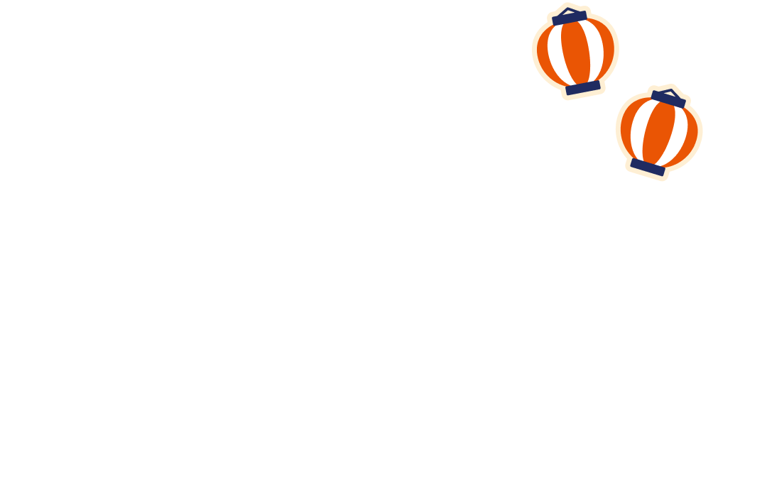 全長40mのレトロが灯る、縁日・屋台ストリートが登場
